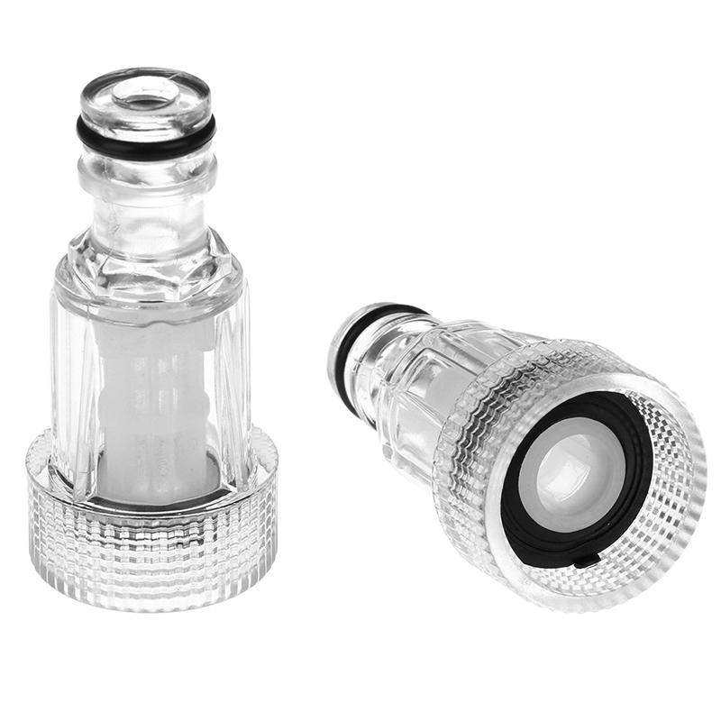 2pcs Female Quick Connector With Filter Faucet Adapter Washing Machine Faucet Joint Garden Irrigation Fittings 25mm