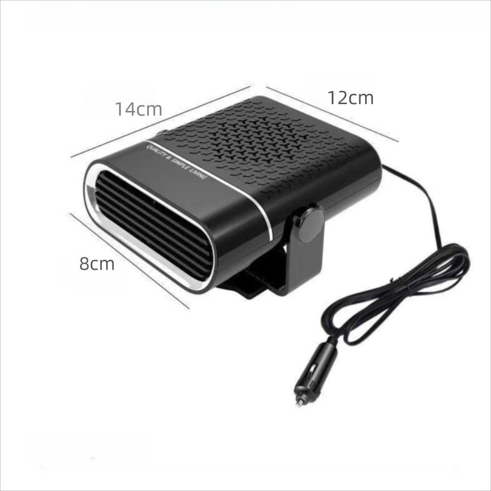 Heating and Fan Modes Car Heater Fan Plastic Car Demister Fan Vehicle Heater Fan Vehicle Interior