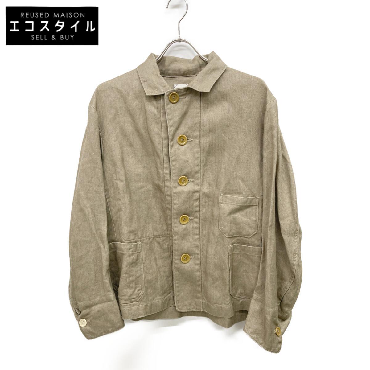 

45R 80210051 Бежевый Лён Ёлочка 908 Океан Общий Комбинезон 2 бежевыйБ/у