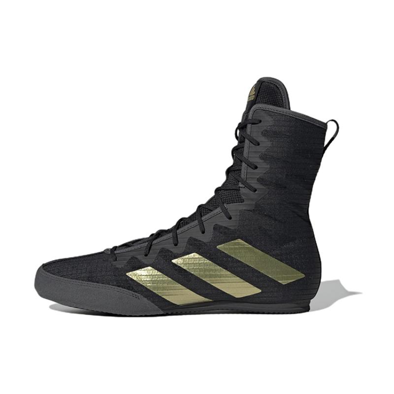 

Adidas Box Hog 4 Black Gold Metallic Sneakers GZ6116 40⅔