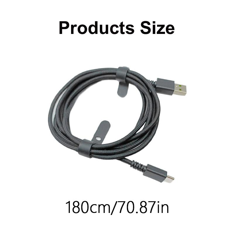 USB to Type C Cable Data Line Charging for Razer DeathAdder V2 Pro/V3 Pro Basilisk V3 Pro Mouse Charging Cable Line Mouse Wire
