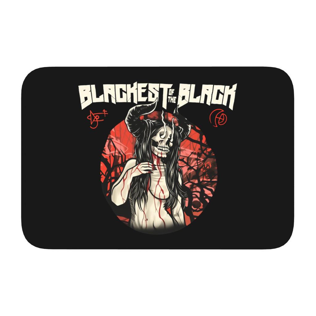 Danzig Heavy Metal Rock Band Gothic Fußmatte Rutschfeste Badezimmer Küchenmatte Toilettenboden Eingangsteppich Teppich