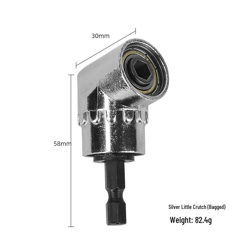 

3-Piece Electric Hex Shank Socket Adapter with Steel Ball Connector