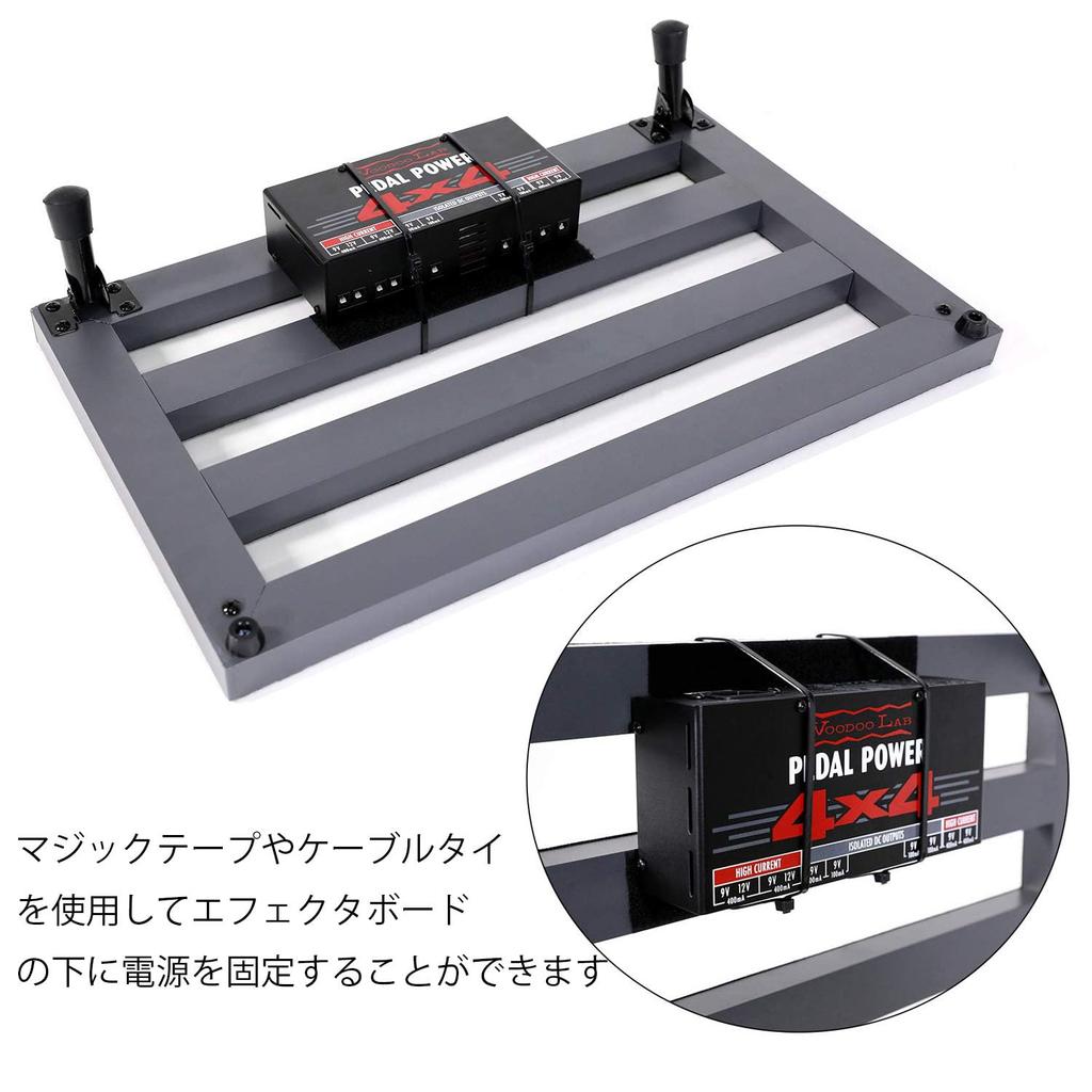 GHOSTFIRE Guitar Effects Pedal Aluminum with Velcro Closure and Carrying S Series Ultra-Lightweight Board, Alloy, Bag, (33x26cm) SPL-2.5