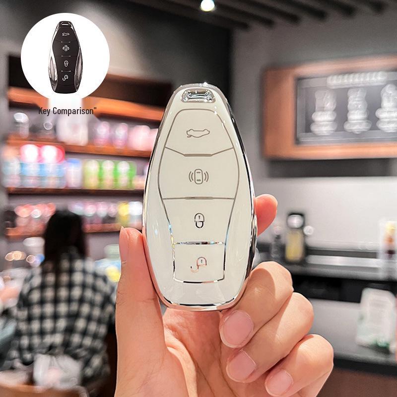 Premium Hongqi H5 Key Case for HS5/H9/H6/HS7/HS3/HQ9 - High-End Car Shell Cover