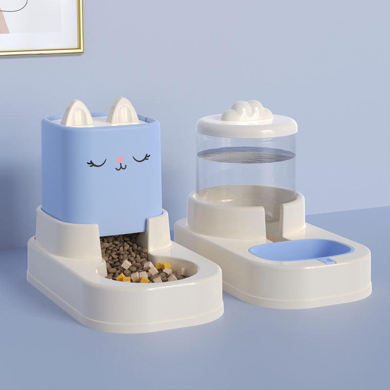 

Automatic Feeder for Pets Cute Cats Large Capacity Water Feeding Equipment Feeding Cat Basins Pet Bowls Pet Household Utensils 2.5L
