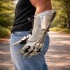Medieval Steel Gauntlets with Claws, Gothic Knight Armor Gloves, Fantasy LARP Costume