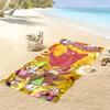 Clarence animated series 2D Flat Print Beach Towel, Large Soft Quick Dry Towel for Beach Camping SwimmingXSTJ0915408