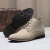 Men's Classic Retro Desert Boots Mens Fashion Lace-up Ankle Boot Men British Style Short Boots High-top Casual Shoes