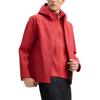 Fila Fashionable Warm Hooded Two-Piece Jacket Men Jackets Mountain-Red F11M512701FRD
