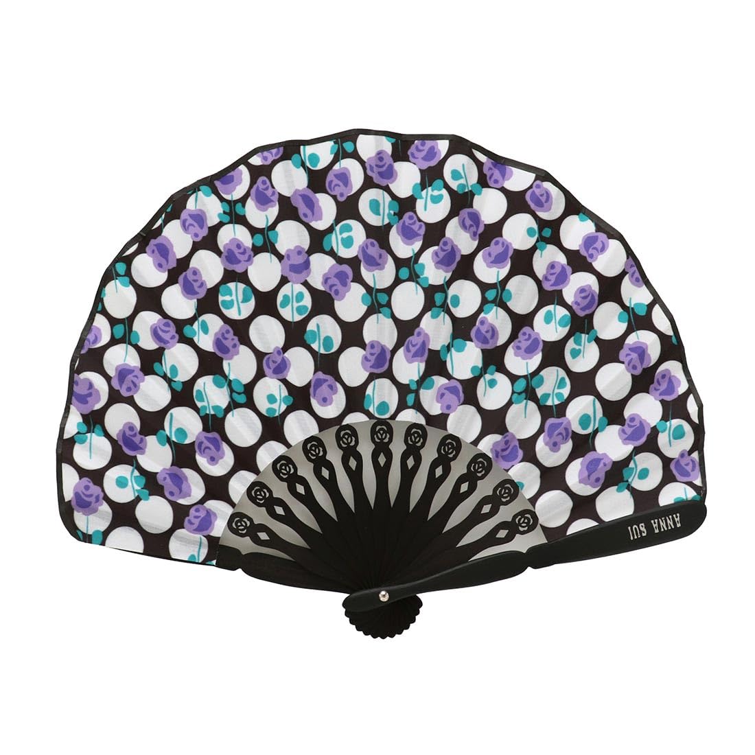 fan storage Rose Dot [ANNA SUI] Anna SuiFolding (with case) (Purple) 001854-0002-01 фиолетовый