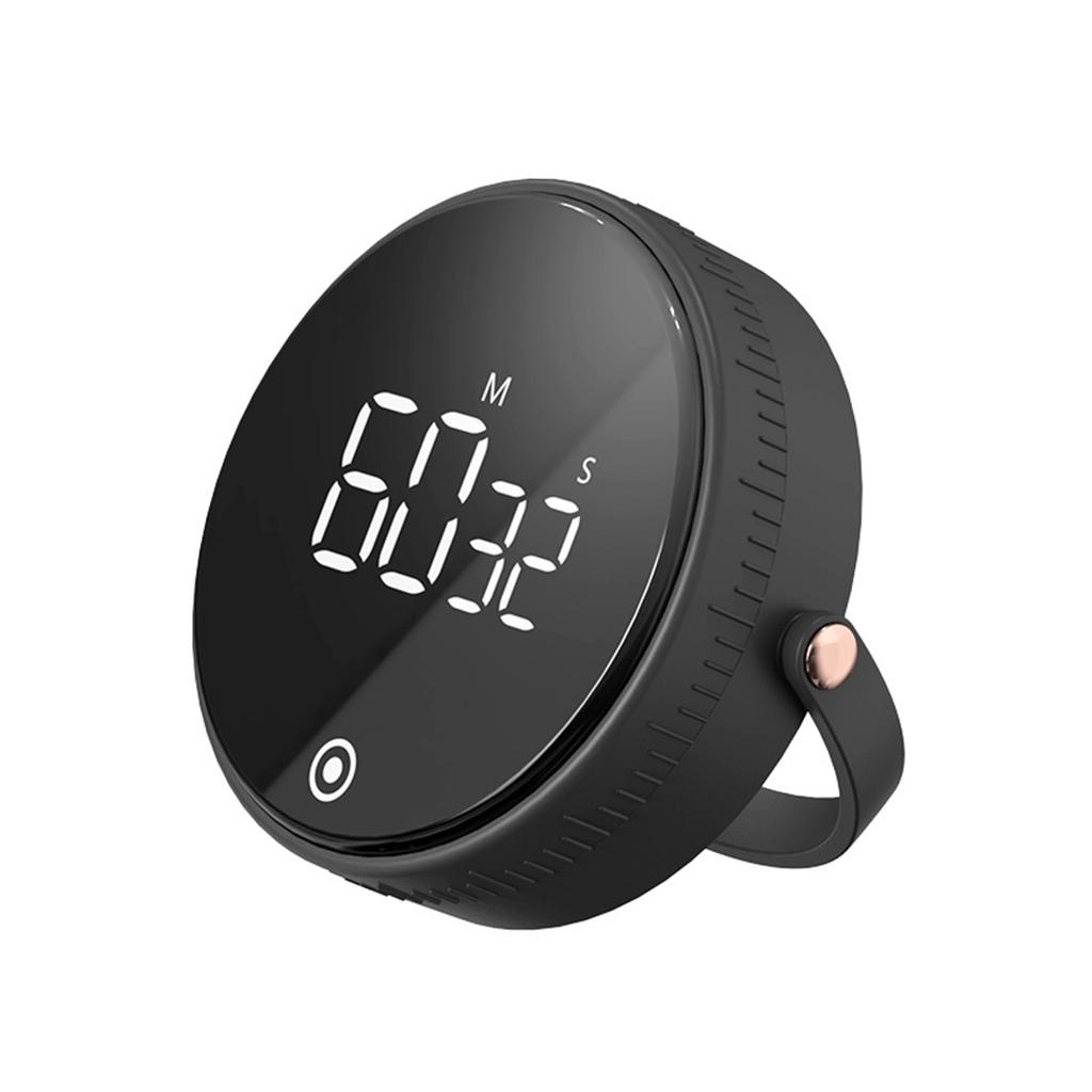 Kitchen Digital Timer With Large Led Display Adjustable Memory Function Silent Magnetic Countdown Clock