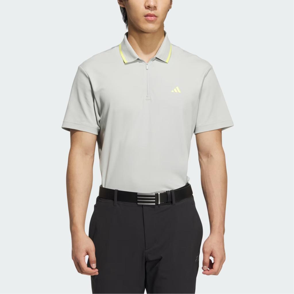 adidas Golf Comfortable Breathable Sports Casual Short Sleeve Polo Shirt Men Polo Shirts Light-Green JG1320