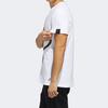 adidas T Shirts Men's White Crew Neck Moderate Straight Fit FM9349