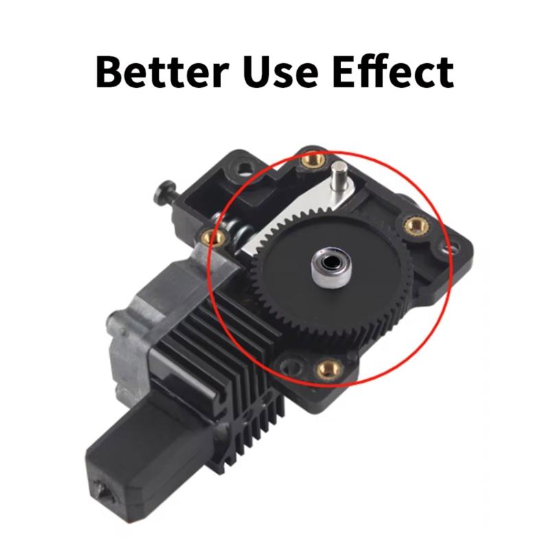 Upgraded V1.2 Precise Extruder Gear Set Nanocoated Precise and High Hardness For Lab X1 3D Printer Extrusion Gear