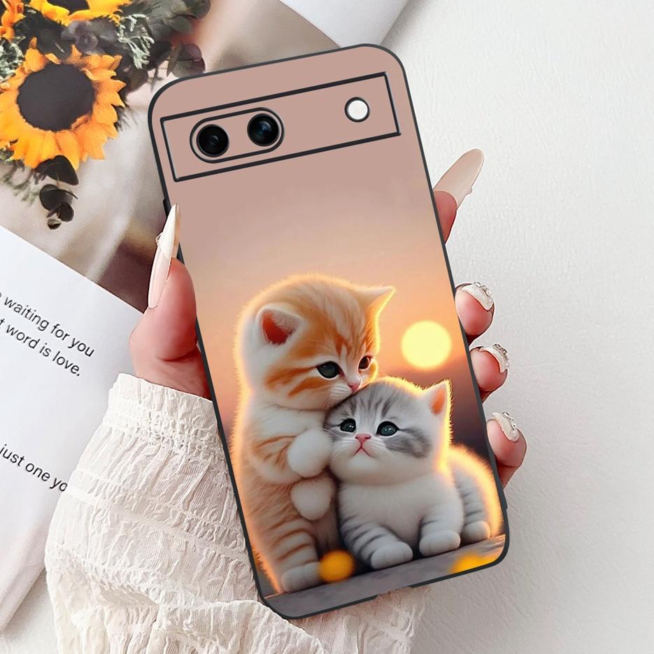 Für Google Pixel 8A Hülle Cooles Design Muster Abdeckung Stoßfest Weiches TPU Handyhülle Für Google Pixel 8 Pro Pixel8 A Pixel8A Fundas