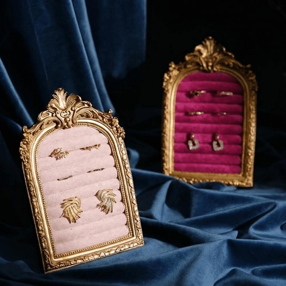 Picture Frame Shape Picture Frame Jewelry Storage Shelf Jewelry Photography Props Boutique Storage