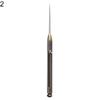 Portable Metal Rust-proof Spring Retractable Push-Pull Toothpick Fruit Fork