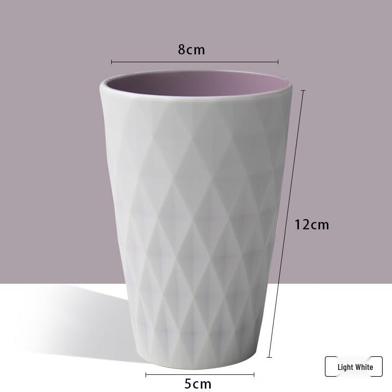 MDNG Two-Tone Double-Layer Couple s Mouthwash Cup