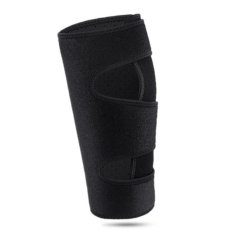 

Sports Leg Guards Fitness Pressurized Light and Breathable Protective Gear Outdoor Basketball Football Anti-collision Protection Calf one size fits all чёрный