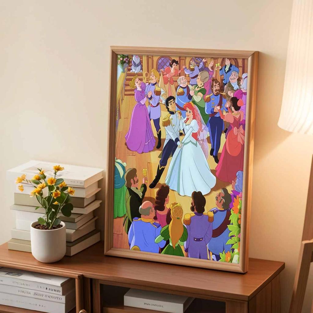5D Diy Diamond Painting A Princess Dancing Gracefully Full Drill Rhinestones Mosaic Embroidery Handmade Products Home Decor Gift