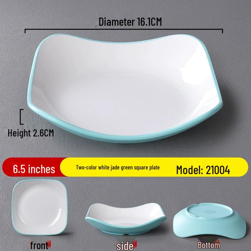 Melamine Tableware: Creative Dipping Sauce & Seasoning Plate for Restaurants