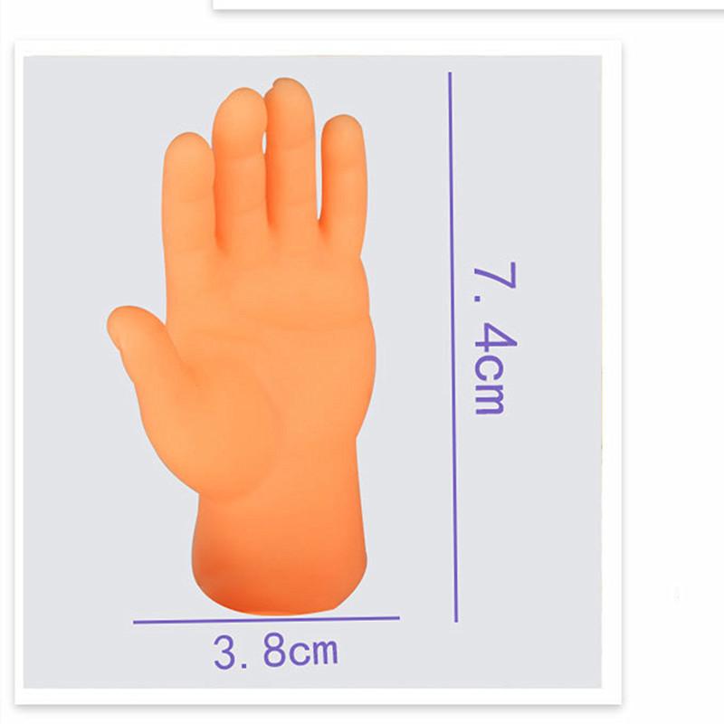 Tiny Hands Miniature Finger Little Puppets Party Favors Toys Mini Hand Pet Cat Toy Accessories