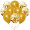 10pcs Confetti Happy Birthday Baby Shower Decoration Party Balloons Supplies