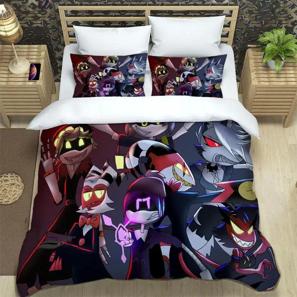 Murder Drones Cartoon Printed Bedding Sets Exquisite Bed Supplies Set Duvet Cover Bed Comforter Set Bedding Luxury Birthday Gift