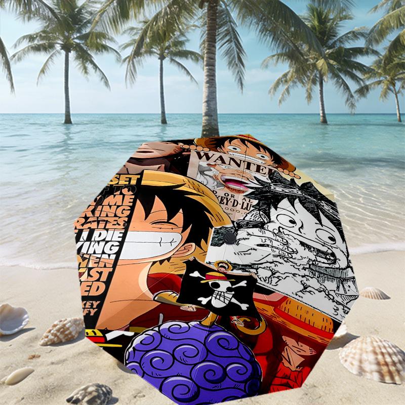 One Piece Print Umbrella Automatic Opening/ Closing - Portable Foldable Design - Daily use for Travel/Outdoor - Gift for Birthday
