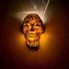 Cracked Soul Wall Light Home Decor Resin Crafts Wall Lamp Halloween Decorations Night Light Using Batteries