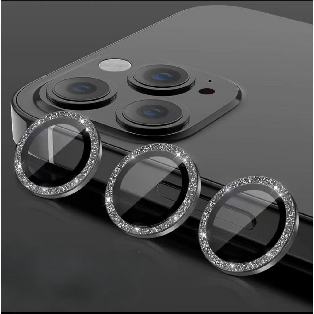 

Закаленное стекло для объектива для iPhone 15 14 13 12 11 Pro Max Mini Защита камеры на iPhone 14 Plus 13 Pro Max Защитная пленка с металлическим кольцом iPhone 11-2pcs чёрный