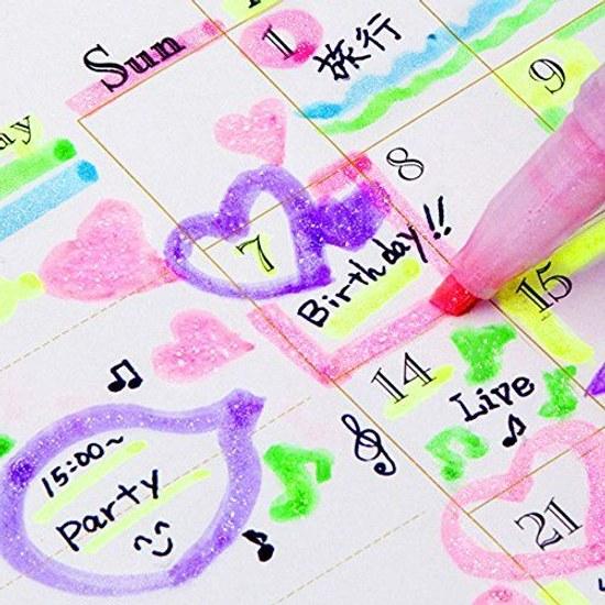 Zebra Highlighter Kirarich 5 Colors WKS18-5C