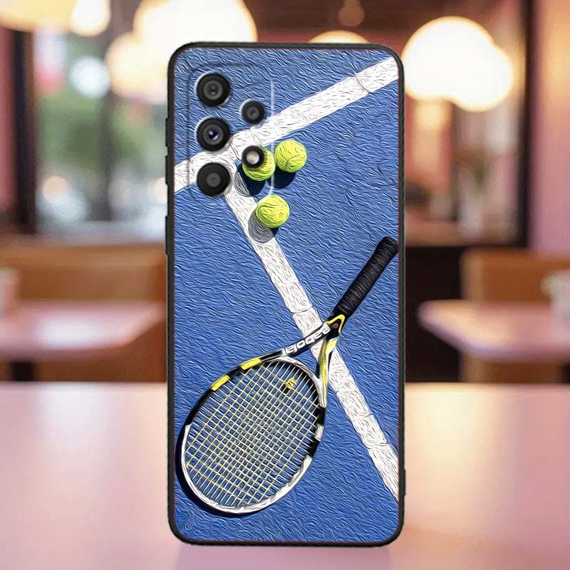Sports style pattern For Samsung A41 A35 A34 A33 A32 A25 A24 A23 A21s A06 A05 A04 A03 Note 10 20 Ultra 5G Black Case