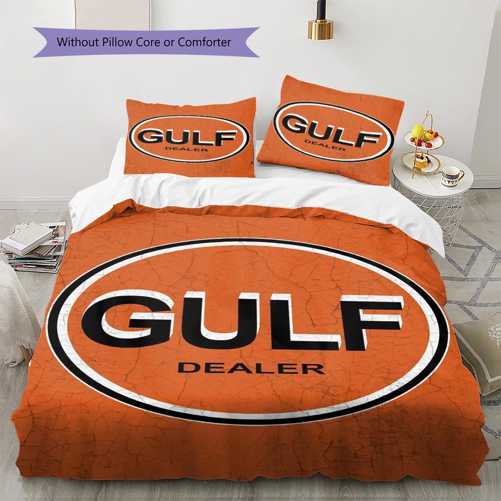 Cartoon Pattern Bedding Quilt Set Quilt Cover Pillowcase Home Decoration Birthday Gift (1 * duvet cover + 2 * pillowcase, without core)