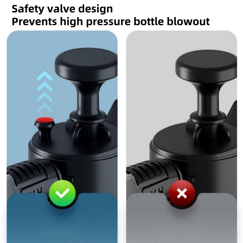 Für Autowäsche Hochdruck-Schaumsprühflasche Autowaschflüssigkeit Spezialwerkzeuge Schaumsprühflasche Haushaltshandgießkannen