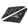 Mustang-Style Carbon Fiber Rear Quarter Window Louvers for Modern Hyundai Sonata (9th Gen, 2015-2019)