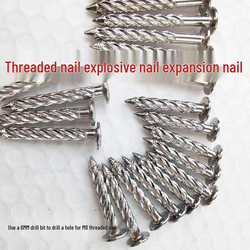 Edelstahl Rippengewinde M8 Zementschraube