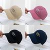 Vintage Japanese Wash Cotton Baseball Cap With Embroidery For Casual Men