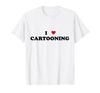 I Heart Cartoonists I Love Cartooning - T-Shirt