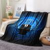 Anonymous  Print Flannel Blanket, High quality Comfortable for All Seasons, Home Decor, Warmth and Comfort
