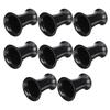 8Pcs Speaker Port Tubes Plastic Bass Reflex Tube for DIY Speaker Cabinet Home Car Portable Subwoofer Box Voice Outlet Air Port