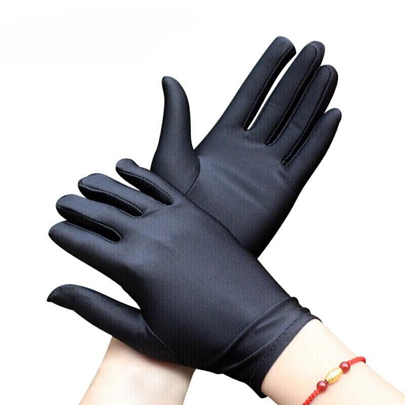 Elastic Spandex Formal Gloves