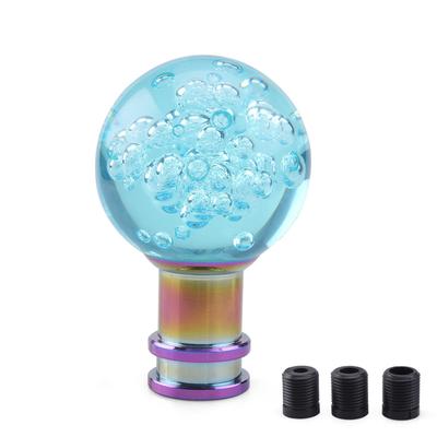 Car Manual Shift Knob Gear Shifter Head Shift Knob Stick Crystal Style