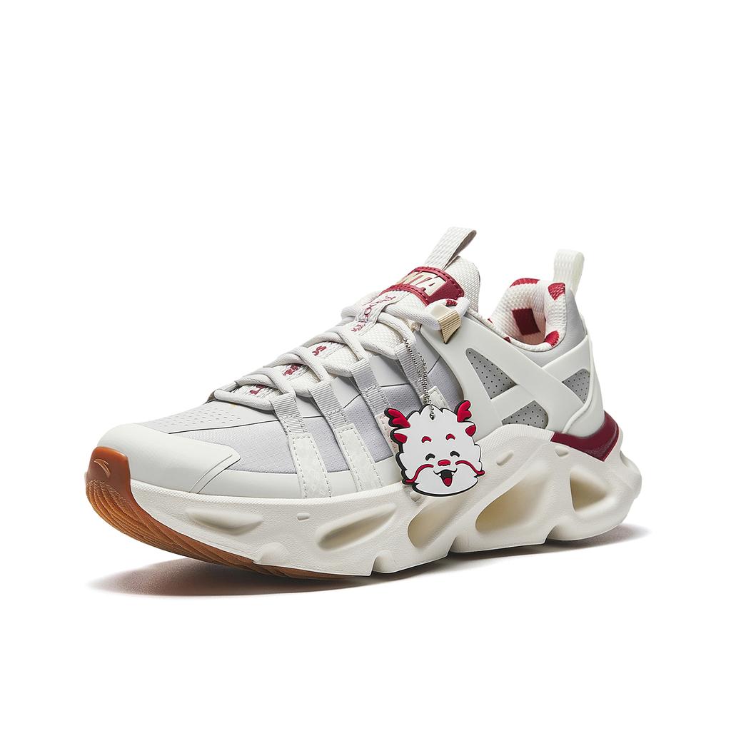 Anta Light Trail Sports Trend Shoes Spring 2026 Casual Shoes Men sneaker Gray White 112618802-10
