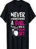 Schlagzeuger Schlagzeugstöcke Frauen Mädchen Kinder Geschenkidee Schlagzeug T-Shirt