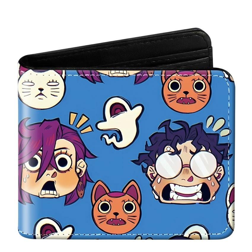 DANDADAN Anime Foldable Leather Wallet Short Purse
