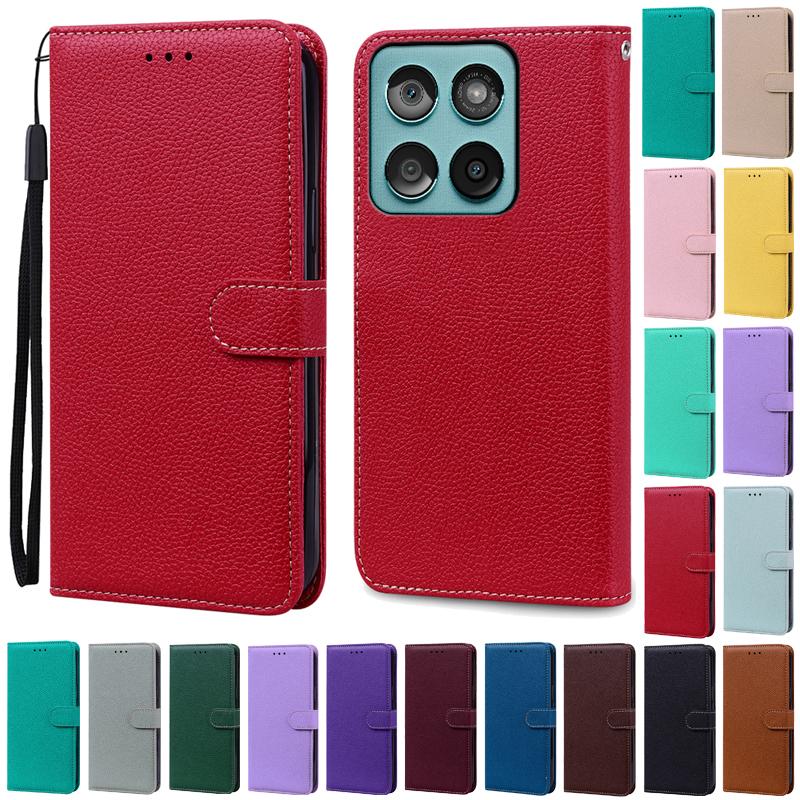 For Motorola Edge 60 Fusion Case Wallet Leather Flip Cover For Moto Edge 60 Fusion Case Stand Book Cover Coque Fundas