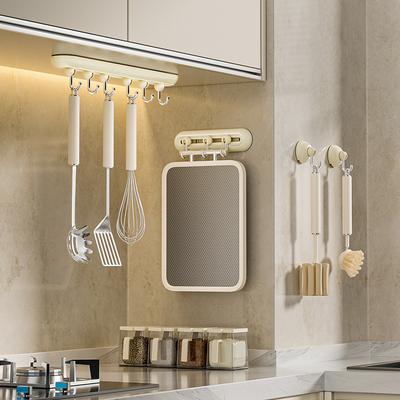 Kein Stanzen Leichter Luxus Universal Schiebehakenleiste Haken Tür Stark Tragfähig Aufbewahrungsaufhänger Multifunktionaler Wandklebehaken