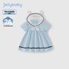 JELLYBABY Kids Summer Academy Style Bowknot Dress